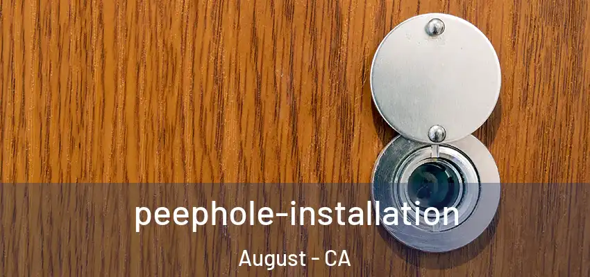  peephole-installation August - CA